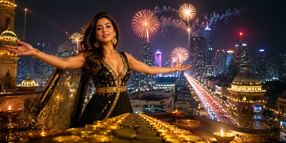 Bangalore MG Road showing Bollywood and casino entertainment