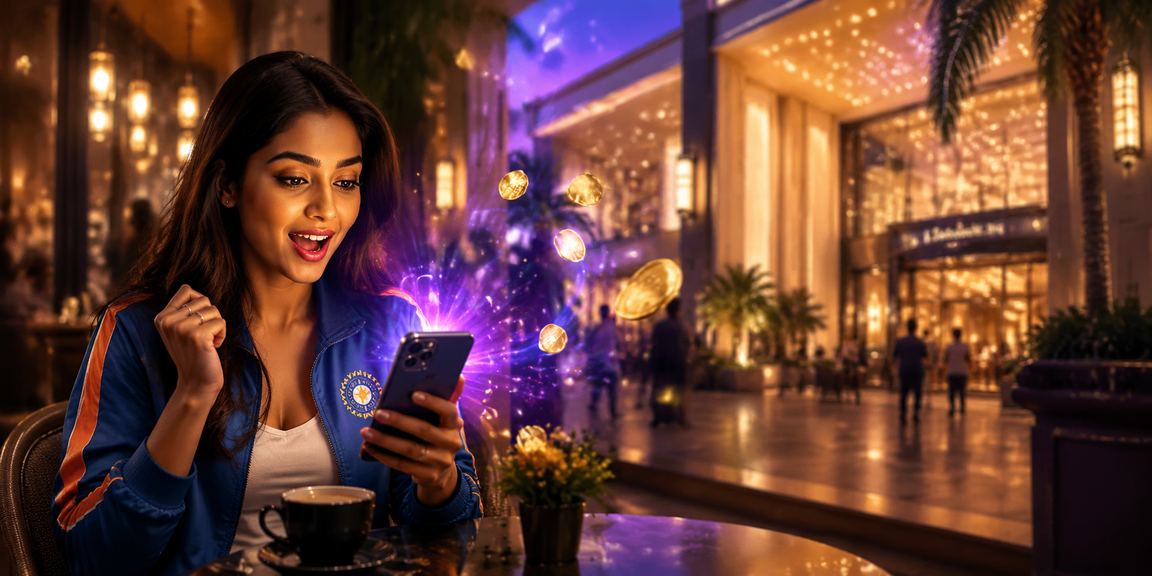 Exciting cricket betting scene with fans